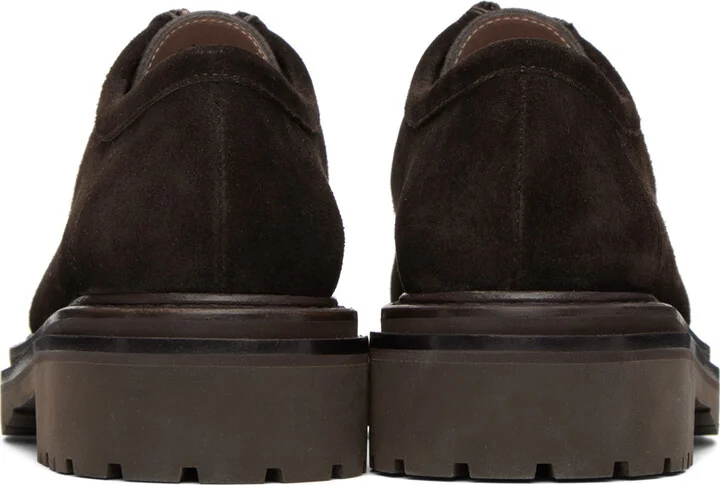 Legres Brown Suede Derbys - Image 2