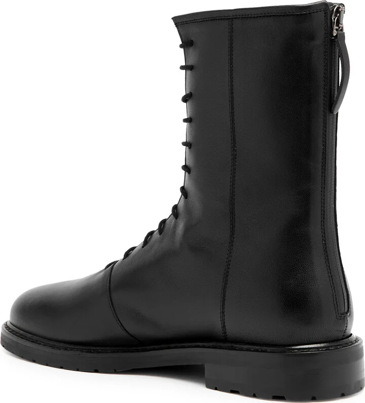Legres Grained Leather Ankle Boots - Image 2