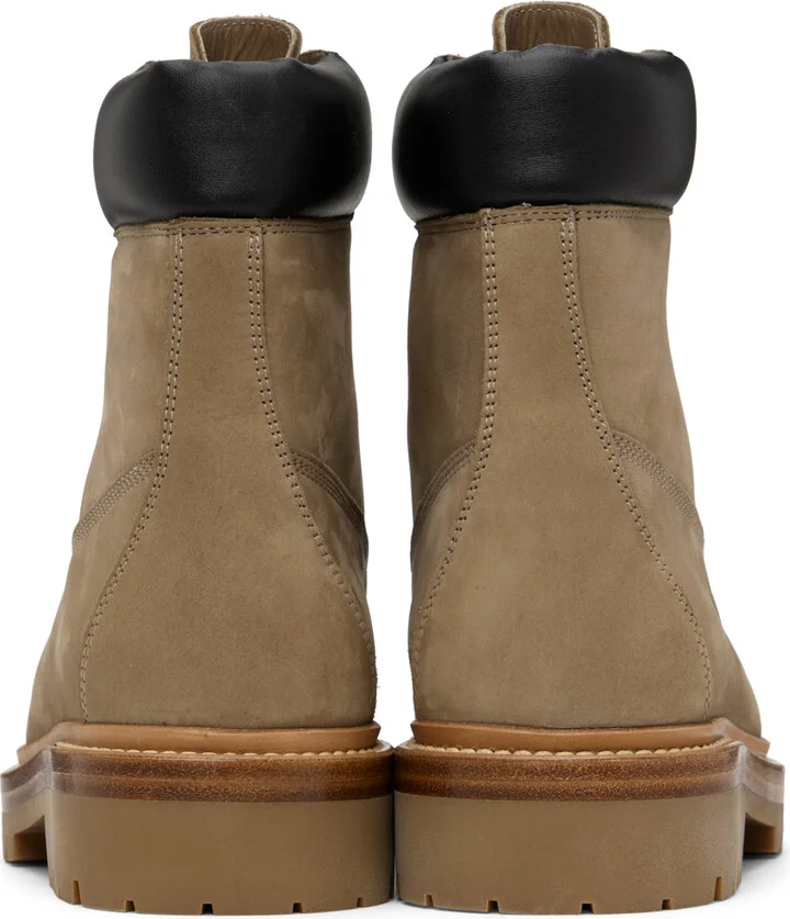 Legres Khaki Trekking Boots - Image 2