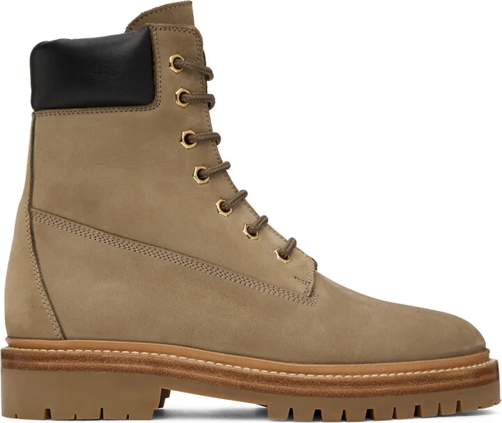 Legres Khaki Trekking Boots