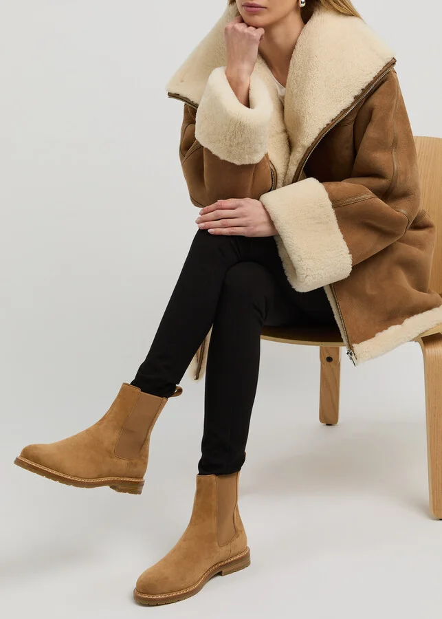 Legres Suede Chelsea Ankle Boots - Image 5