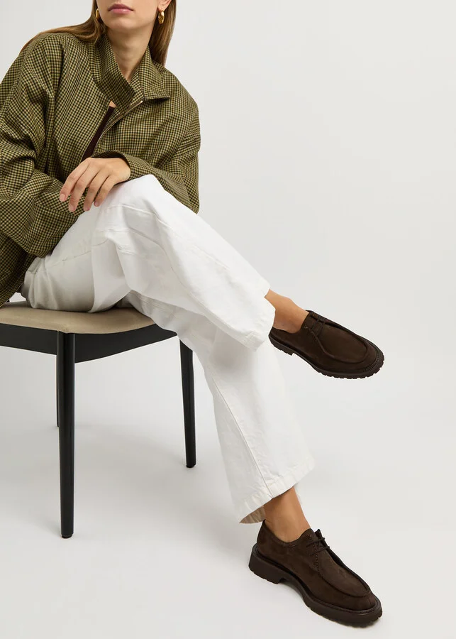 Legres Suede Derby Shoes - Image 5