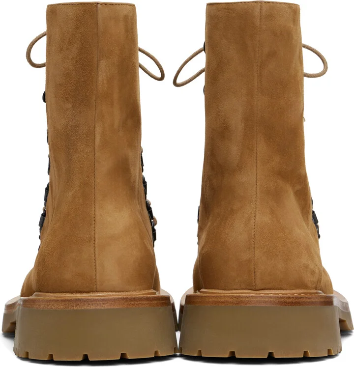Legres Tan College Boots - Image 2