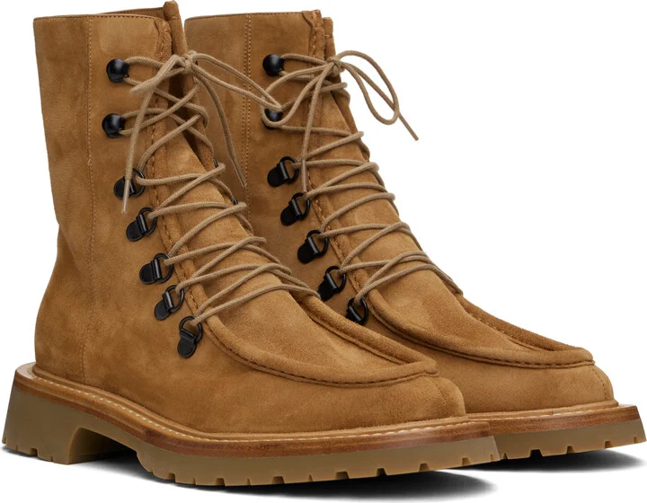 Legres Tan College Boots - Image 4