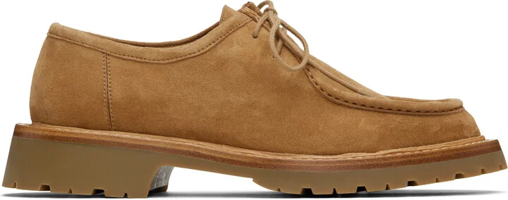 Legres Tan New Lace-Up Derbys