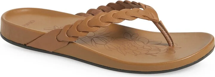 Lei Leather Flip Flop