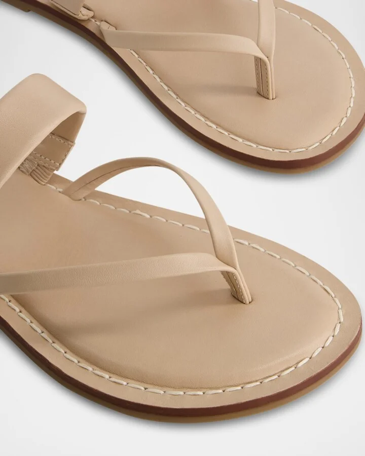 Leia Flat Thong Sandals - Image 9