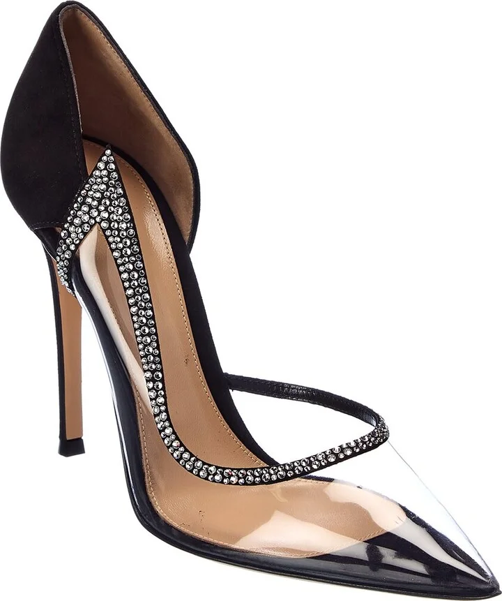 Leif 105 Suede & Vinyl Pump