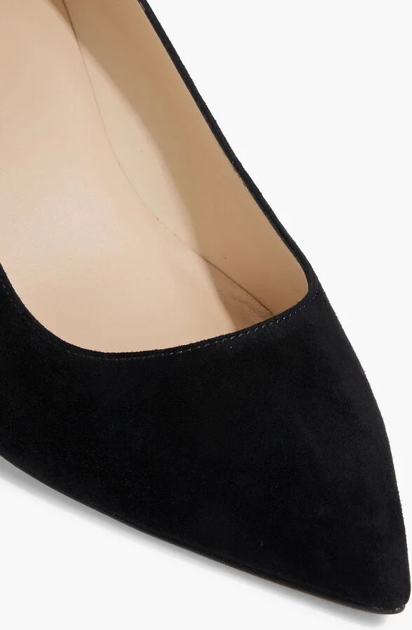 Leigh 75 suede pumps - Image 4