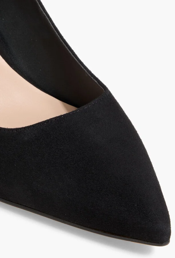 Leigh 75 suede pumps - Image 4