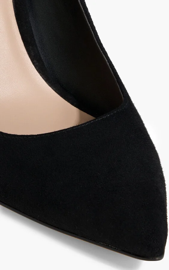 Leigh 75 suede pumps - Image 4