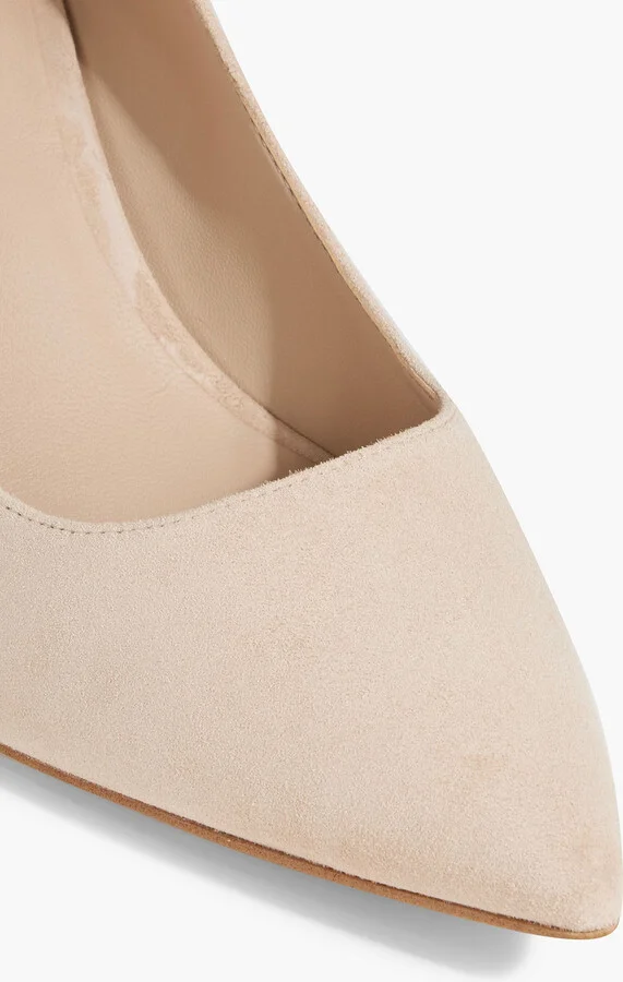 Leigh 75 suede pumps - Image 4