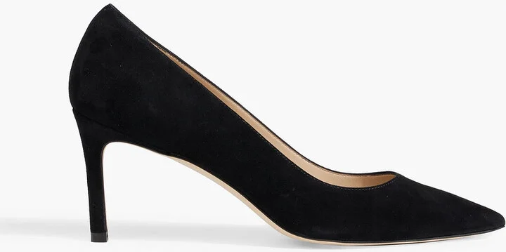 Leigh 75 suede pumps