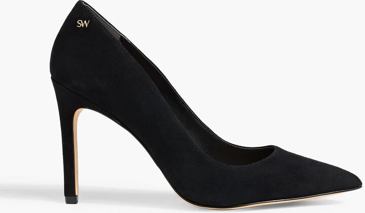 Leigh 75 suede pumps