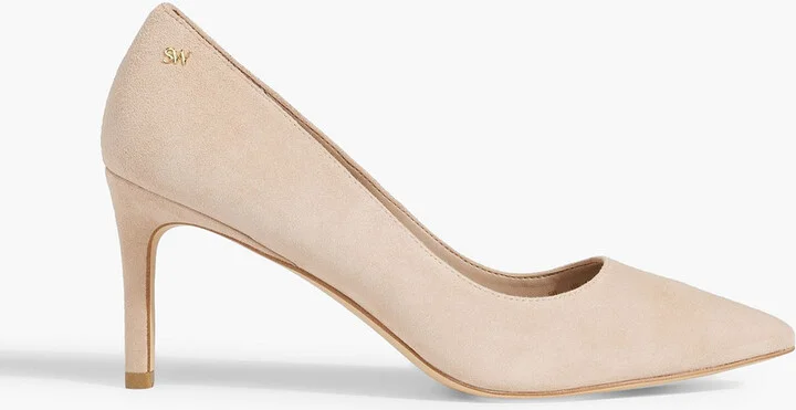 Leigh 75 suede pumps