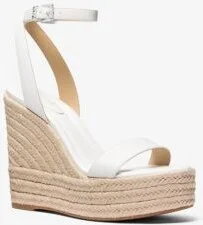 Leighton Leather Wedge Sandal - Image 7