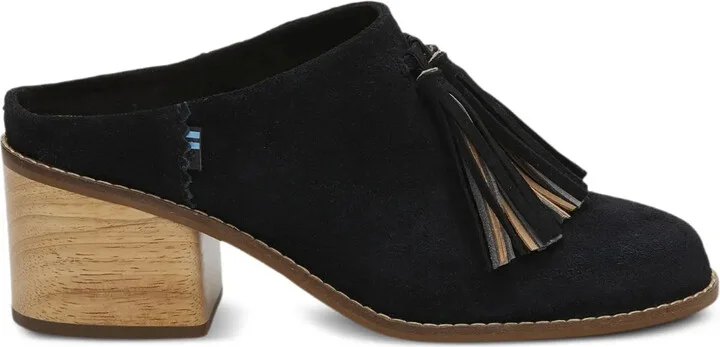 Leila block-heel mules
