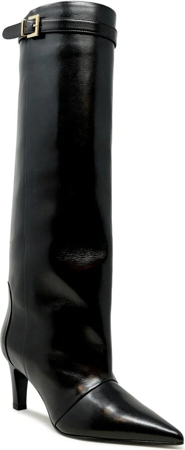 Lella Baldi Black Leather Boots - Image 2