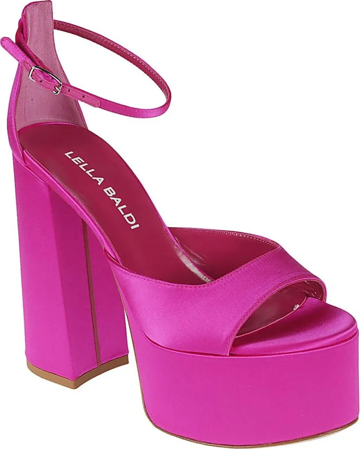 Lella Baldi Heel Sandals - Image 2