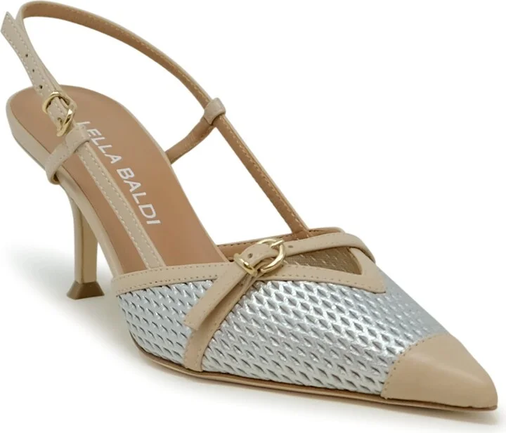 Lella Baldi Leather Sandals - Image 2