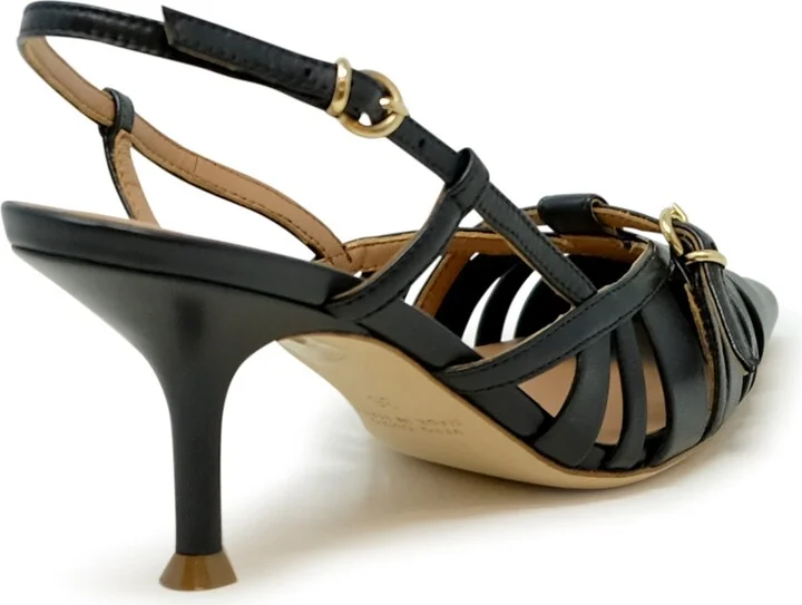 Lella Baldi Leather Sandals - Image 3