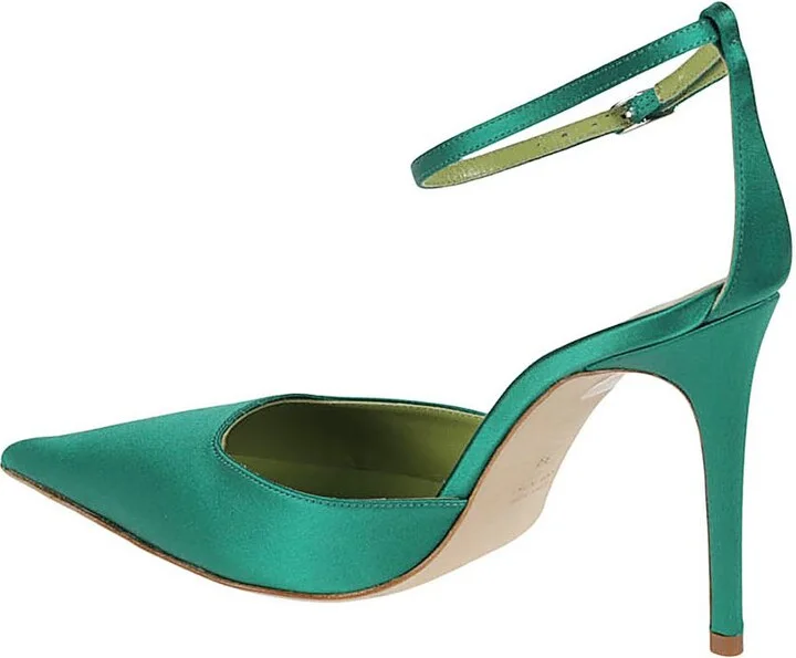 Lella Baldi Satin Pumps - Image 3