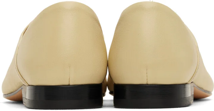 LEMAIRE Beige Leather Slippers - Image 2