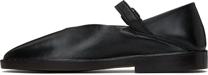 LEMAIRE Black Ballerina Loafers - Image 3