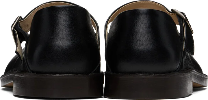 LEMAIRE Black Ballerina Loafers - Image 2