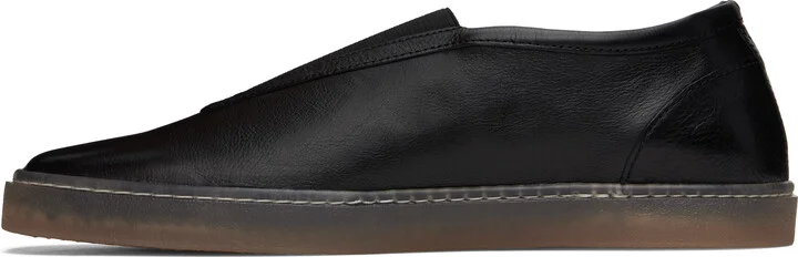 LEMAIRE Black Elastic Linoleum Sneakers - Image 3