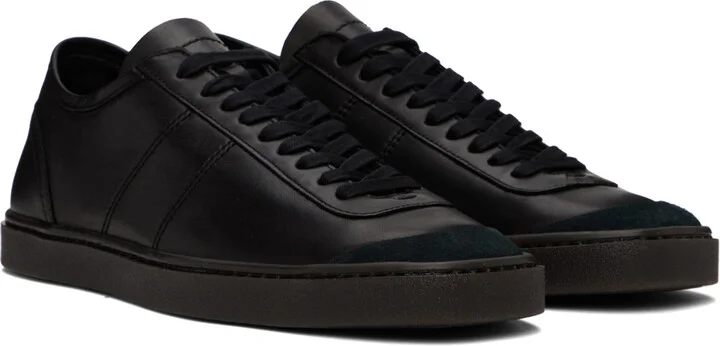 LEMAIRE Black Linoleum Sneakers - Image 4