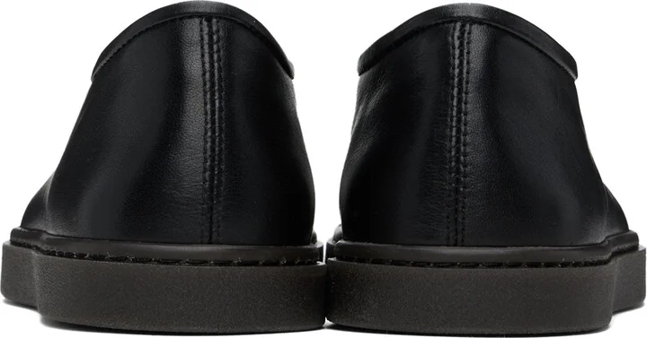 LEMAIRE Black Piped Sneakers - Image 2