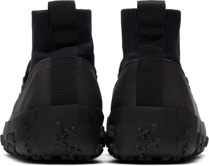 LEMAIRE Black Vibram Wrap On Sneakers - Image 2