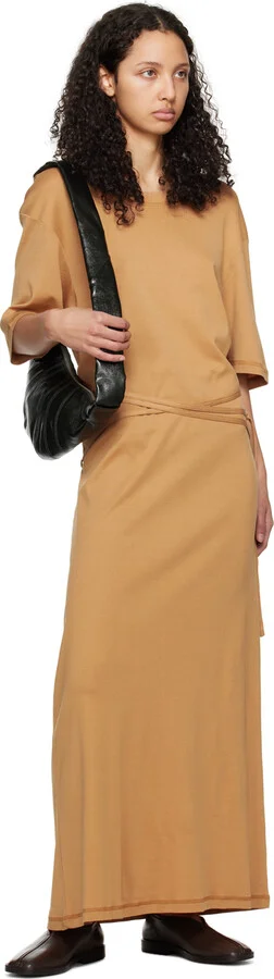 LEMAIRE Brown Flat Piped Slippers - Image 5