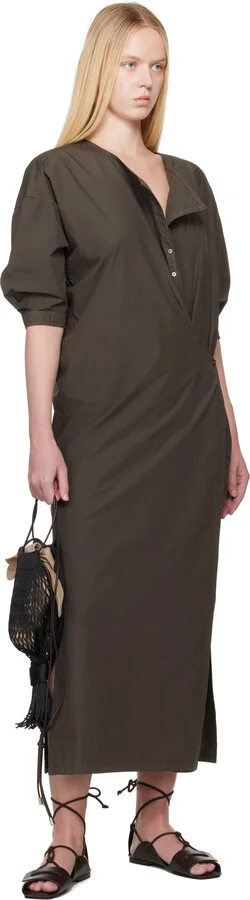 LEMAIRE Brown Opanka Flat Sandals - Image 5