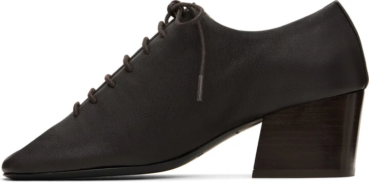 LEMAIRE Brown Souris Classic Heels - Image 3