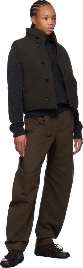 LEMAIRE Brown Vibram Wrap On Sneakers - Image 5
