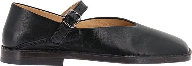 Lemaire Buckled Square Toe Shoes
