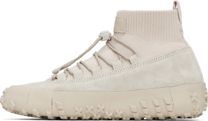 LEMAIRE Gray Vibram Wrap On Sneakers - Image 3