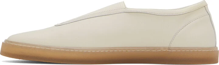 LEMAIRE Off-White Elastic Linoleum Sneakers - Image 3