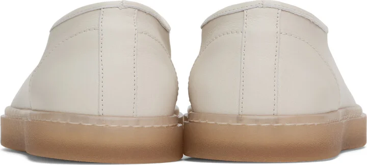 LEMAIRE Off-White Elastic Linoleum Sneakers - Image 2