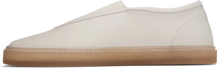 LEMAIRE Off-White Elastic Linoleum Sneakers - Image 3