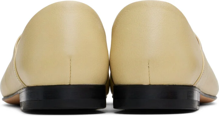 LEMAIRE Off-White Leather Slippers - Image 2