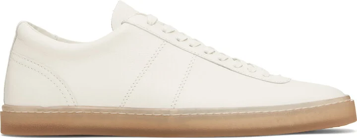 LEMAIRE White Linoleum Laced Up Sneakers