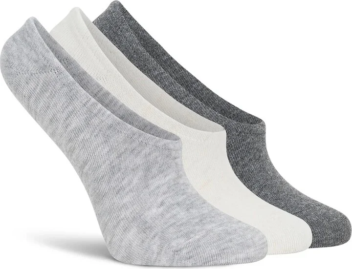 Lemon Cashmere Blend No Show Liners 3 Pack