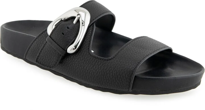 Black Pebbled Leather