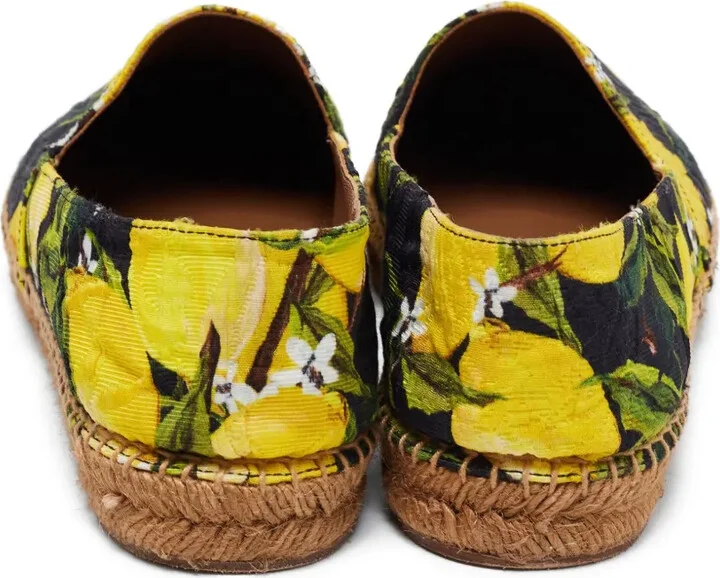 Lemon-Print Espadrilles - Image 3
