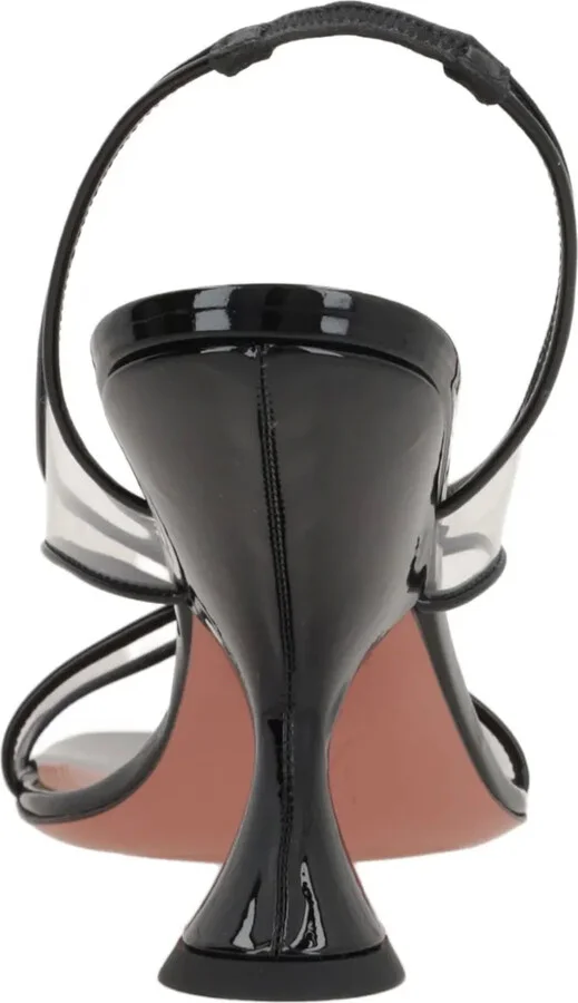 Lena 90MM patent-leather slingback sandals - Image 3