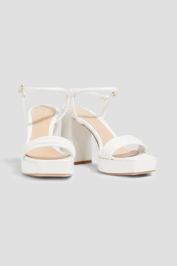 Lena leather platform sandals - Image 5