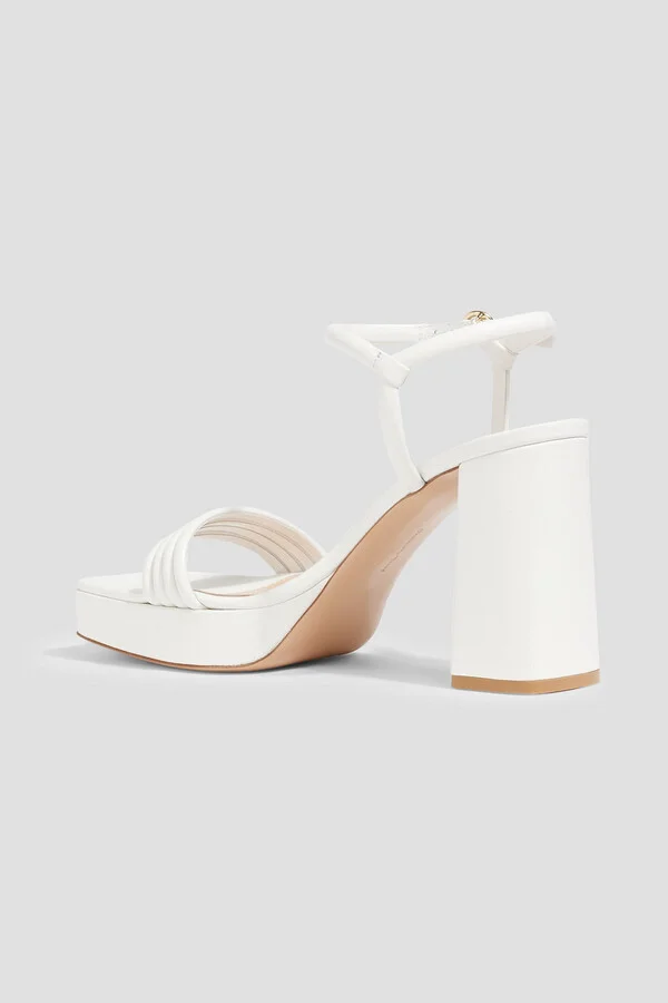 Lena leather platform sandals - Image 6